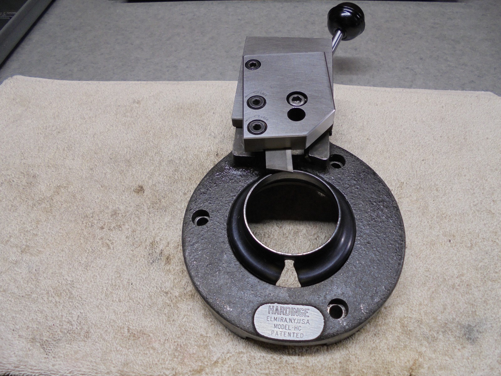 HARDINGE OVERHEAD CUTTOFF MODEL HC FOR HLV-H OR HC CHUCKER