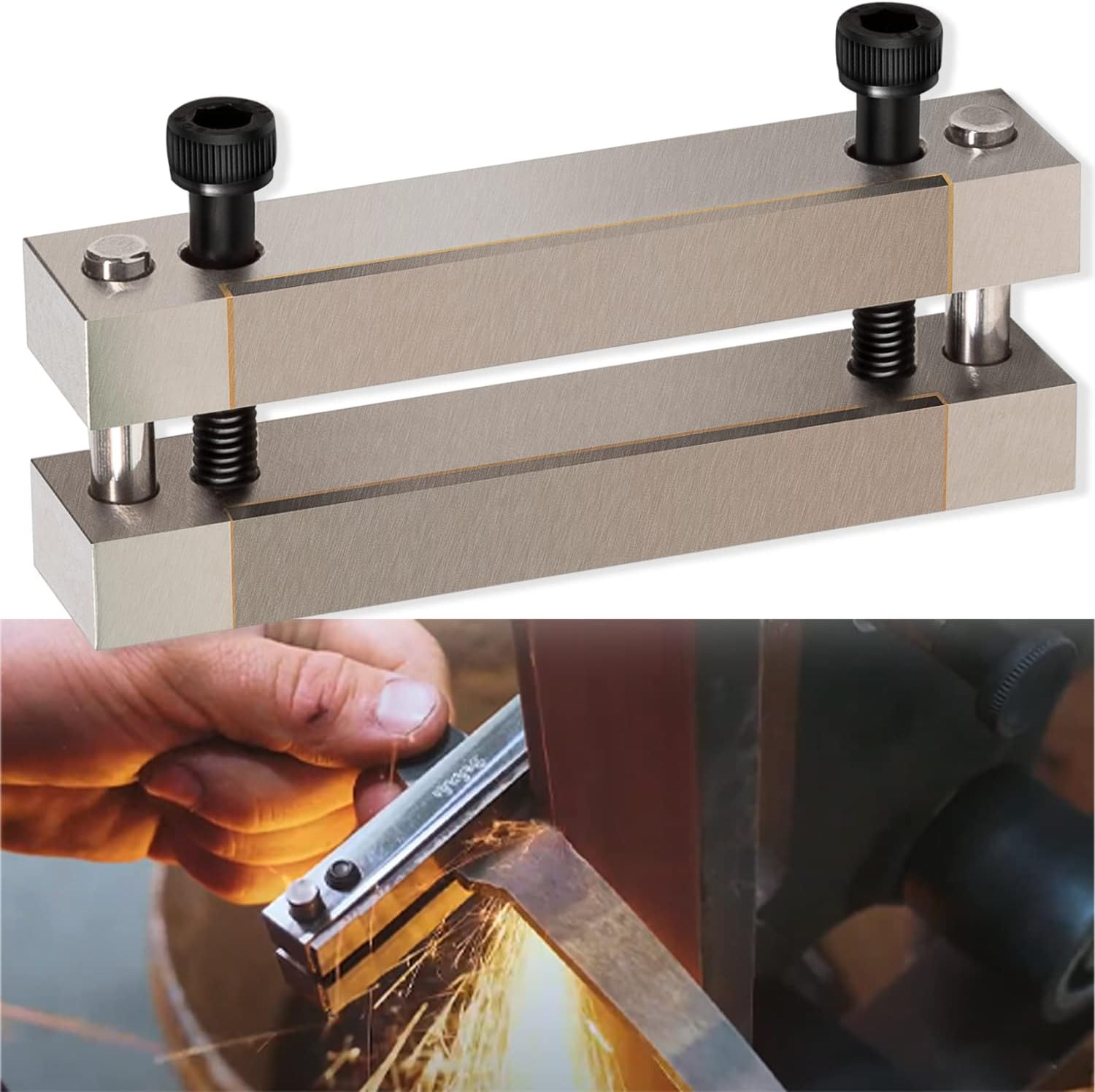 File Guide with Carbide Surface for Knife Making