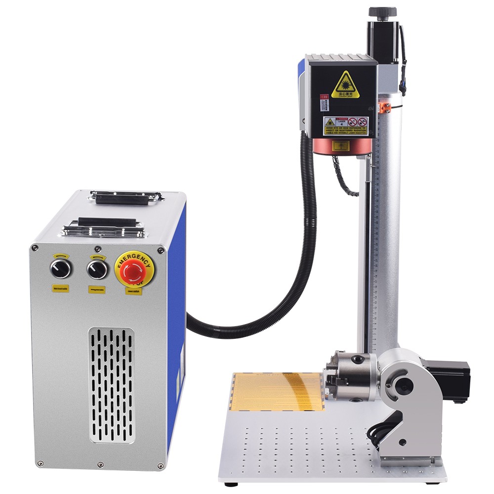 3D 200W JPT M7 MOPA Fiber Laser Marking Machine Curved Relief Deep Engraving AU