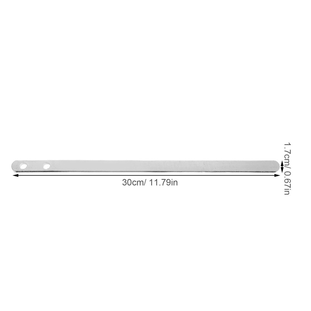 2Pcs Portable Manual Rebar Bender Hand Held Steel Wire Bending Tool Silver