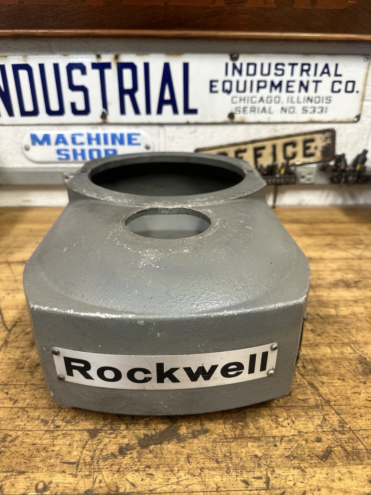 Rockwell 21-100 Milling Machine Headstock Belt Cover Guard