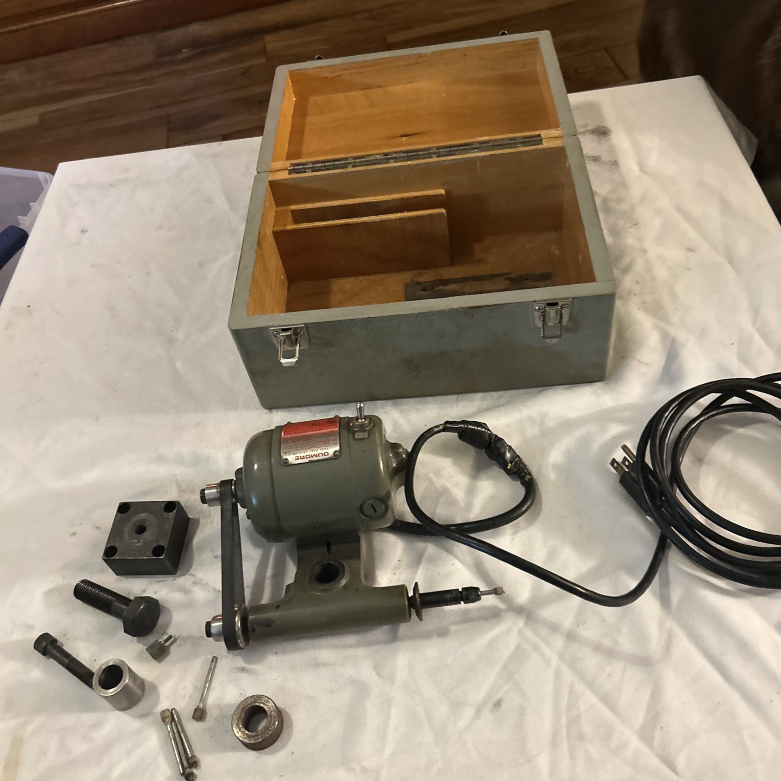 Precision Dumore 14-011 Tool Post Grinder Motor Lathe 8385 Machinist