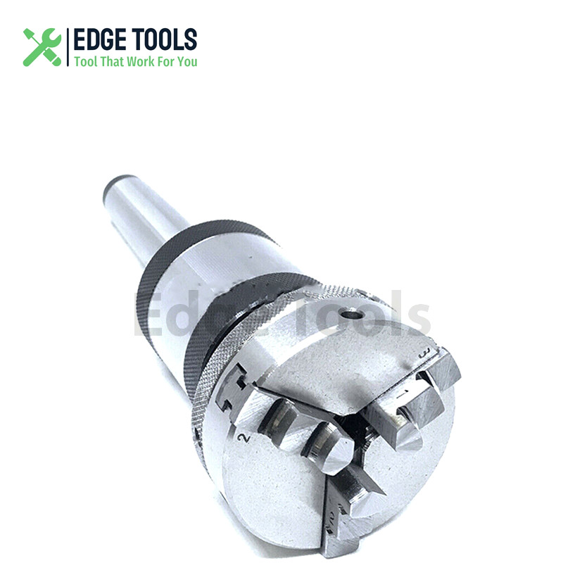 3MT Revolving Center MT3 Shank 65mm 3 Jaw Self Centering 2-1/2″ Mini Lathe Chuck