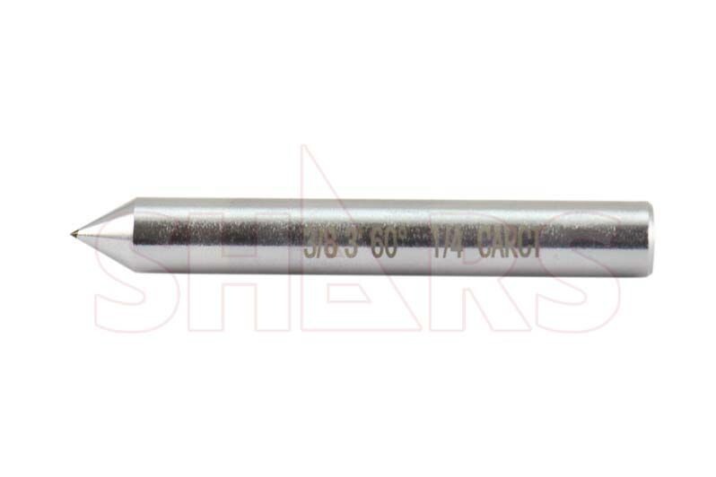 SHARS 1/4 Carat 3/8″ x 3″ Diamond Dresser For Side Wheel Dressing Grinding New!{