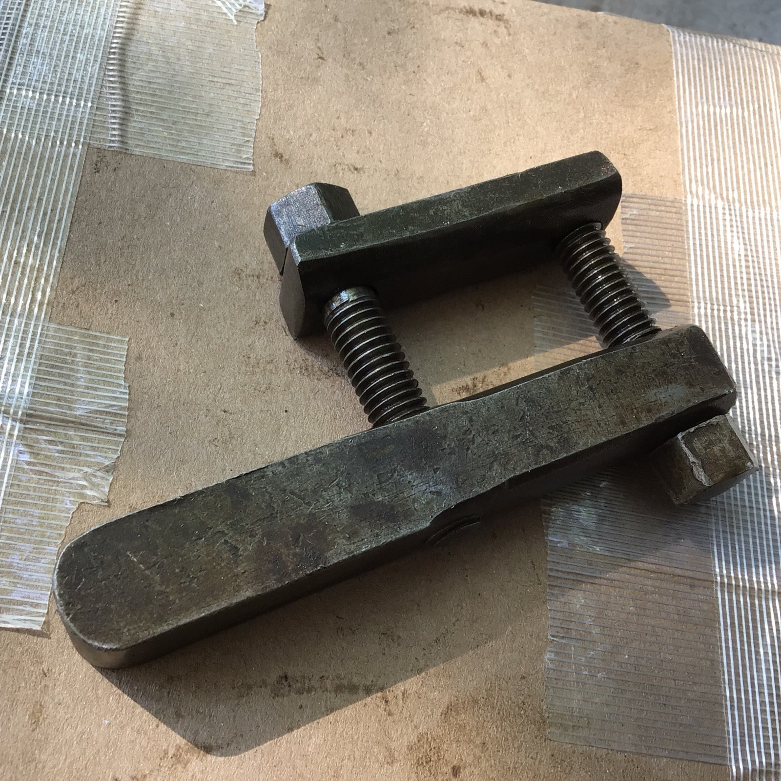 Clamp Gear Cutting, Lathe Dog, 1.75” Center To Center On Screws