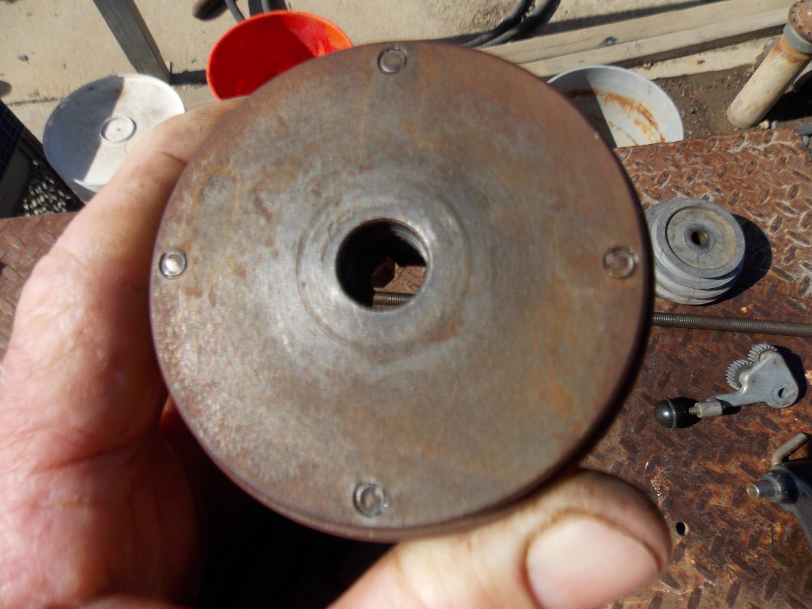 4 jaw 3″ chuck 1/2 x 20tpi SEARS ROEBUCK 109 .20630 METAL LATHE maybe craftsman