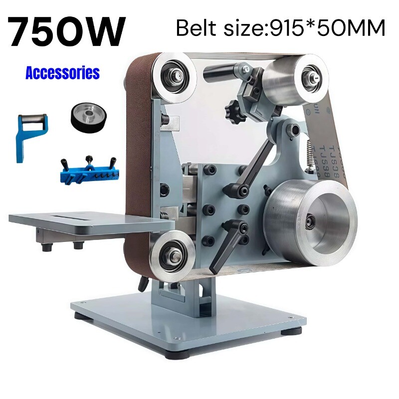 750W/1200W Electric Belt Sander DIY Grinder Sharpener Machine 915*50/1200*50MM