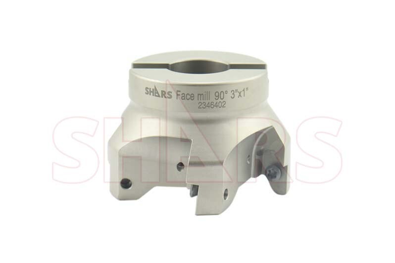 3″ 90 Degree Square Shoulder Indexable Face Mill for VPGT Insert New P[