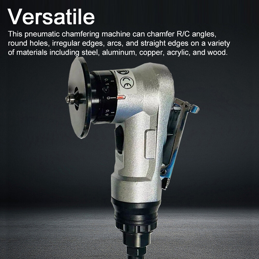 Pneumatic Chamfering Machine Carpenter Chamfering Tool Portable Handheld I4D2