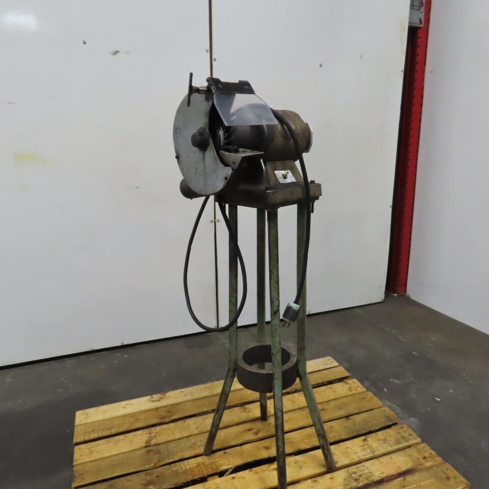 Rockwell 23-200 7″ Pedestal Mounted Bench Grinder 120V 1PH Tested