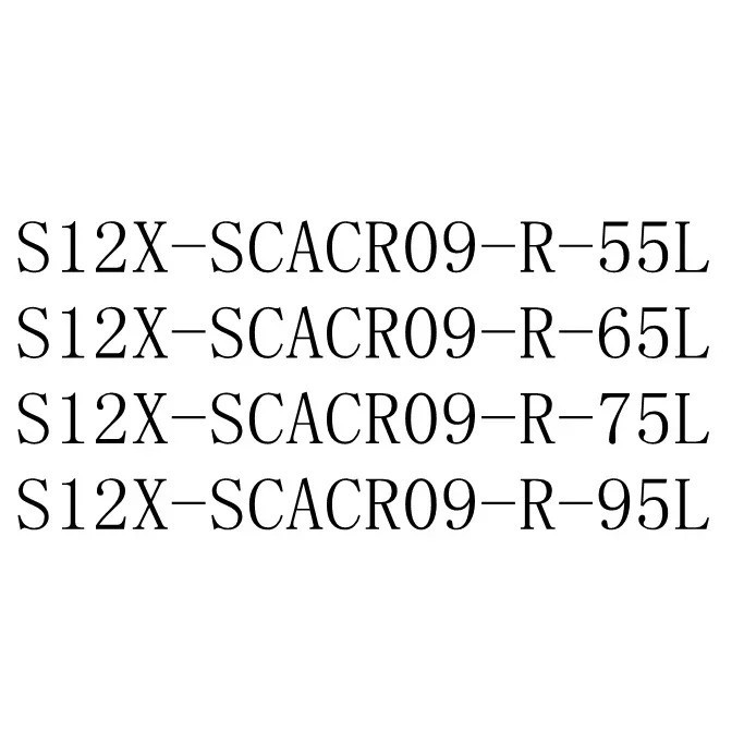 4/5PCS CNC Inner Hole Boring Tools S12X S14X SCACR09 SCMCN09 SCACL09 Inserts