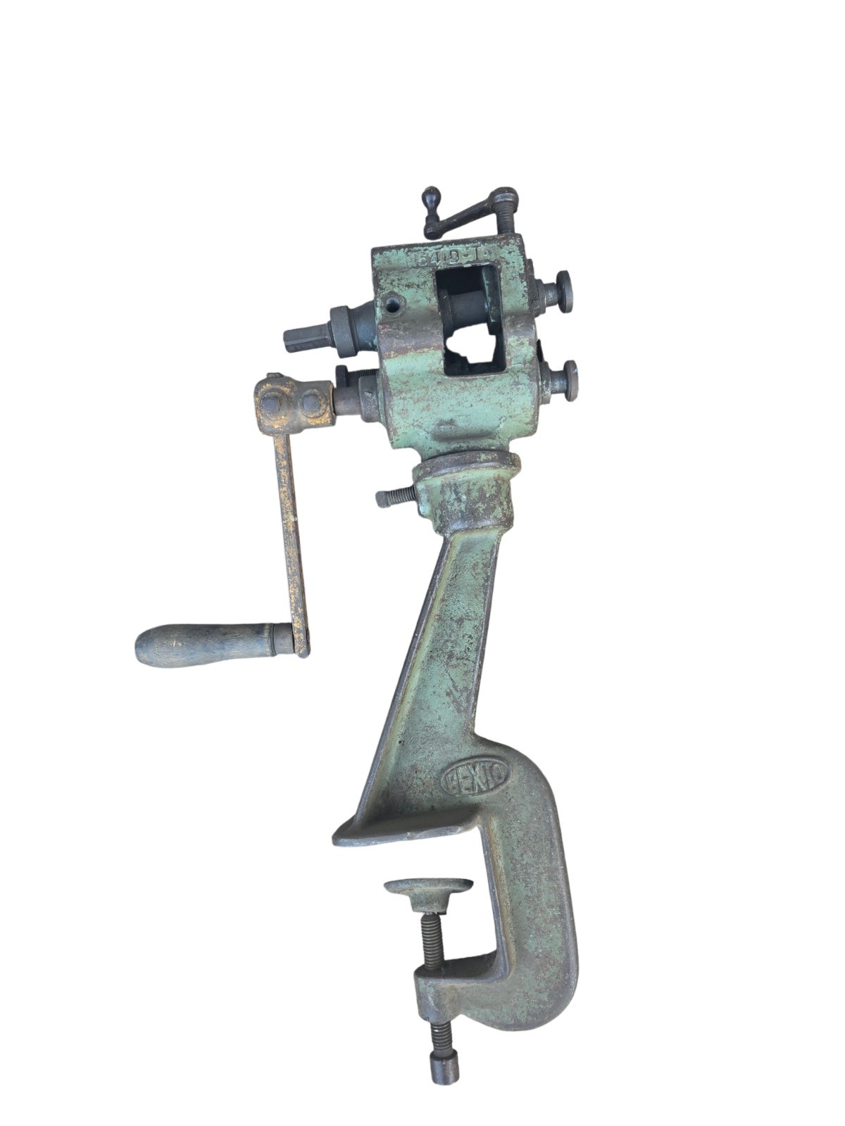 Vintage Pexto 541D-1 544 Sheet Metal Rotary Machine w/ Original Handle Clamp