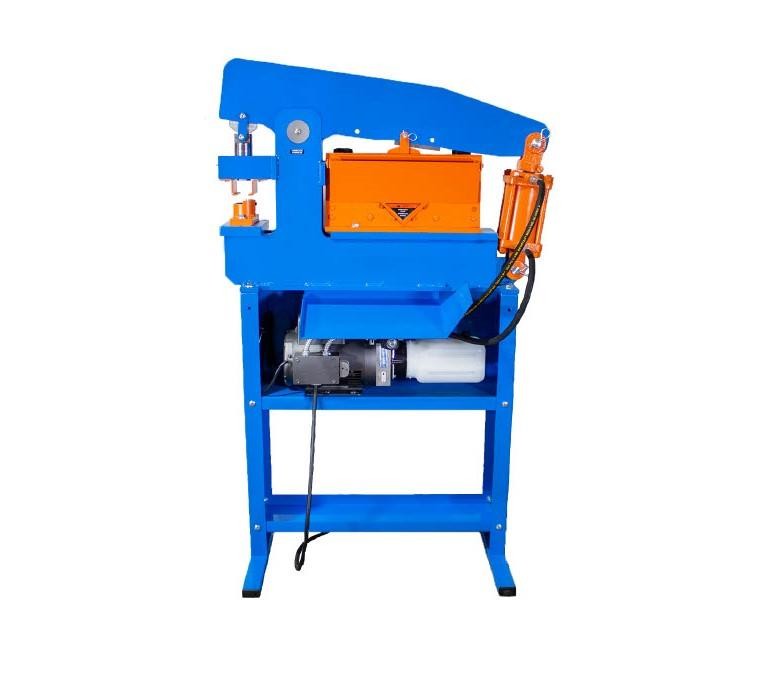 M.I.S. Industrial 5000FS Ironworker 50 Ton Punch Press Angle Iron Shear