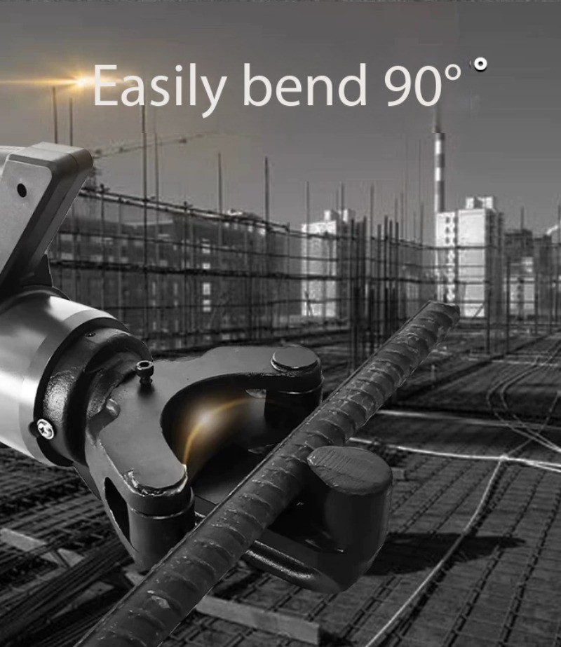 Handheld Rebar Bender Straightener and Bending Machine—Electric and Portable