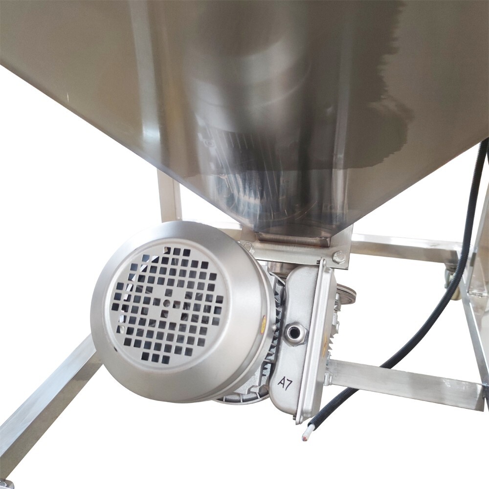 110V Automatic Screw Powder Feeding Machine Conveyor Materials Loader 100L Tank