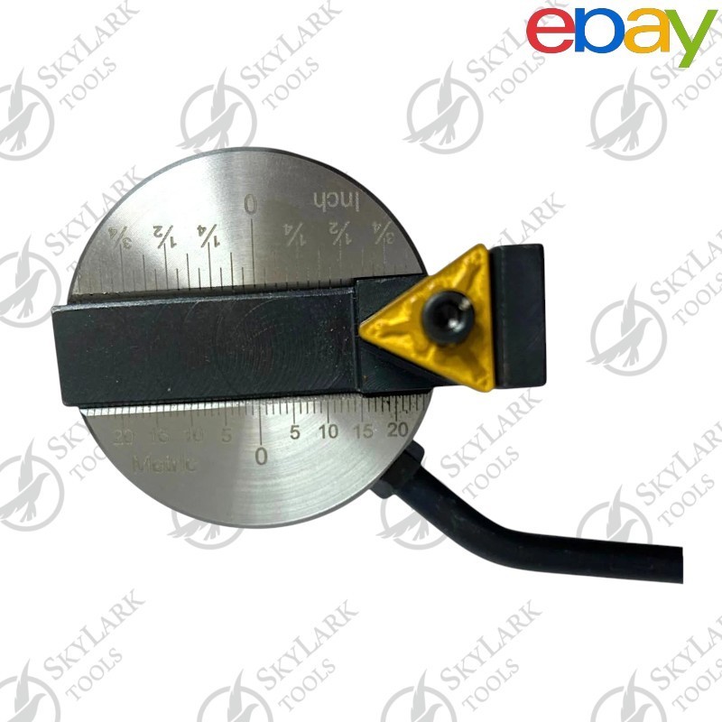 60mm Radius Lathe Ball Turning Attachment with TNMG16 Carbide Insert | Metric