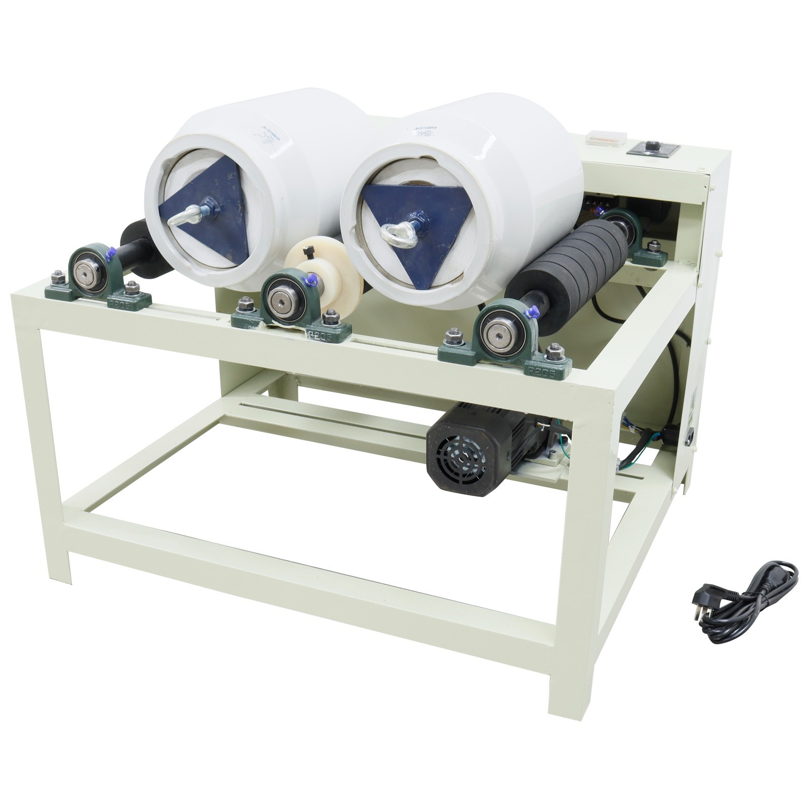 220V 10L Dual-Ceramic Jar Multifunctional Benchtop Ball Mill Mixer Ceramic Grind
