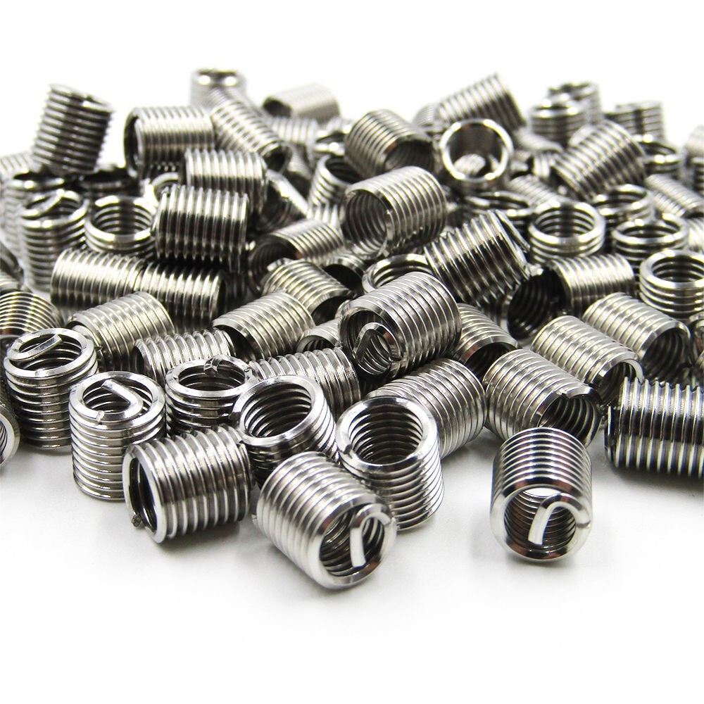 50pcs Stainless Steel Metric Helicoil Wire Thread Insert Repair Inserts M6 X 1.0