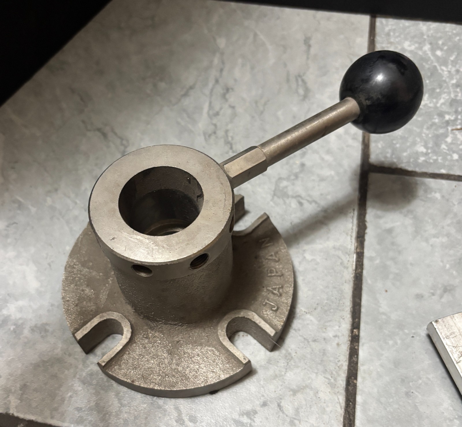 Pair of 5C Collet Closers (one missing collet holding nut) made in Japan