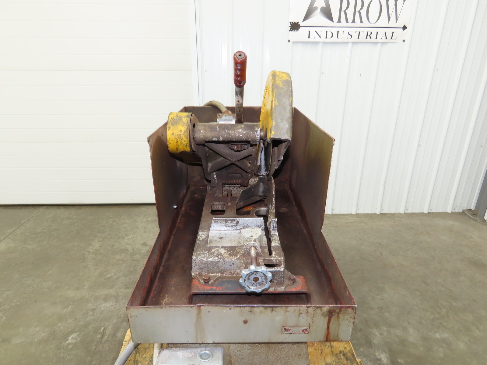 Everett Model 10 Cut Off Abrasive Metal Saw 10″ Blade 3Hp 3450 RPM 230/460V