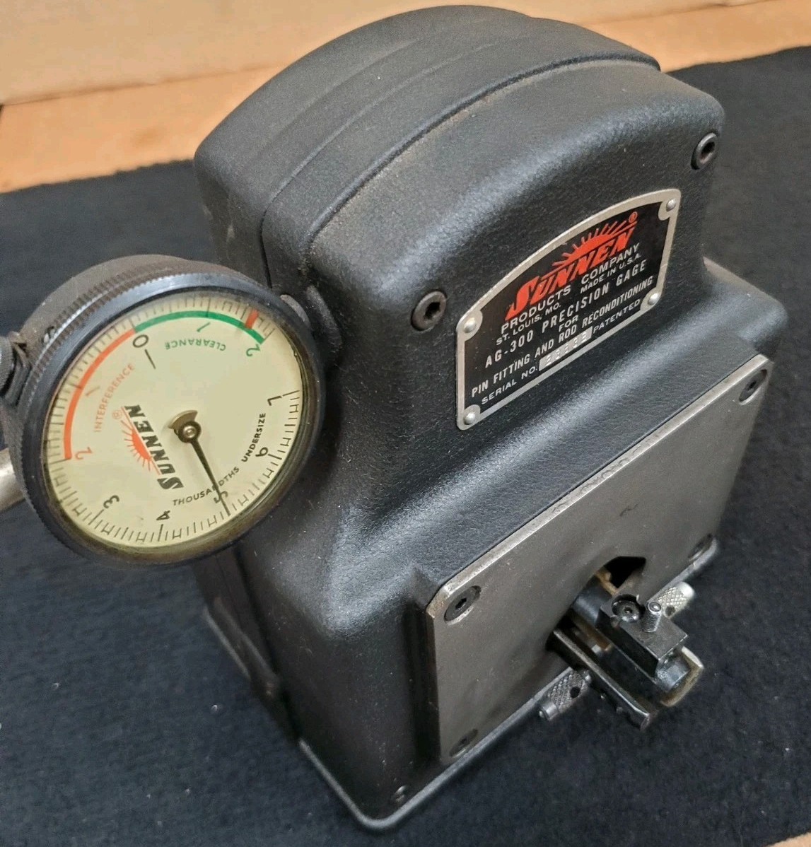 Sunnen AG-300 Gauge And Tooling FROM SINGLE PERSON SHOP AG340 INCLUDED