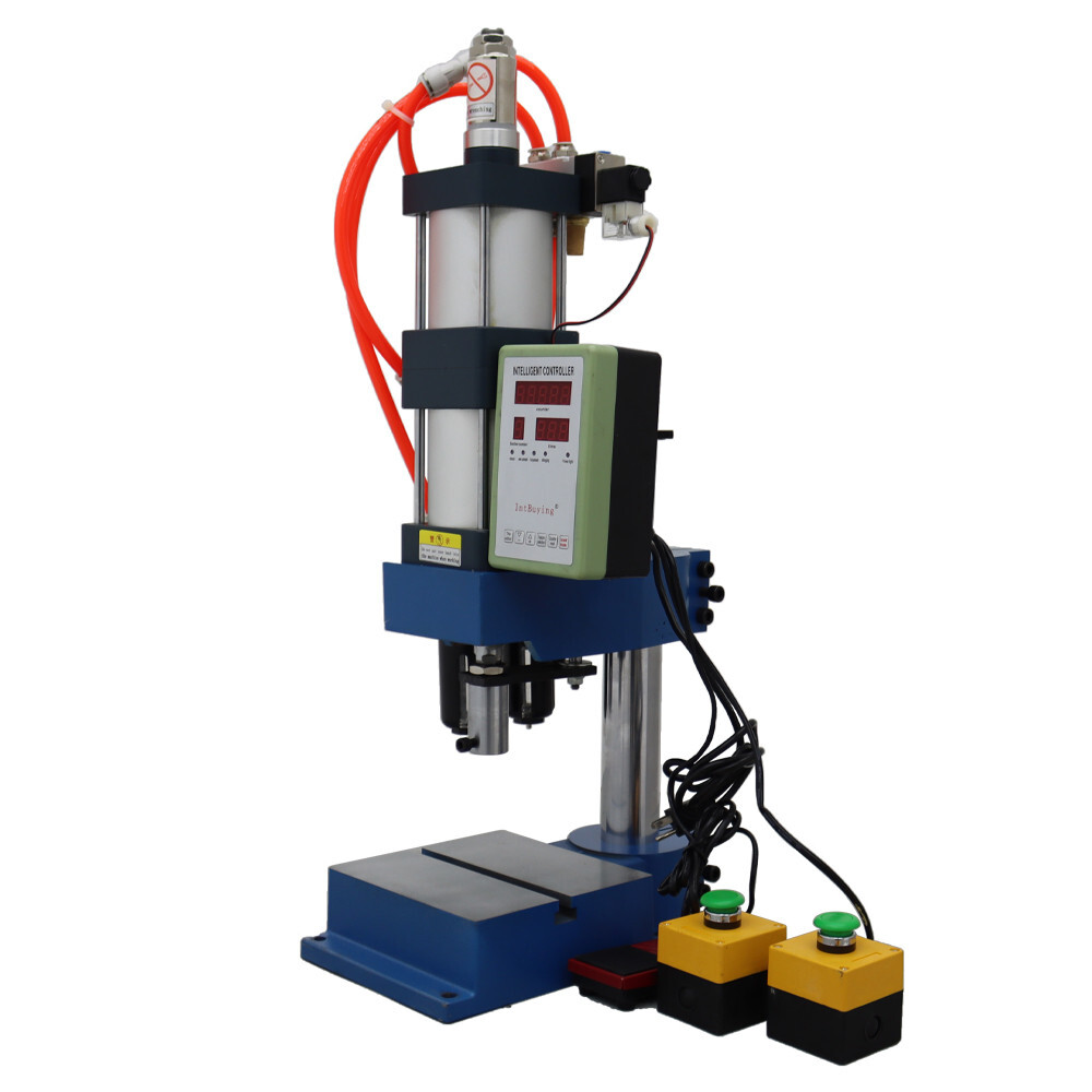 2205Lbs/1000kg 110V Pneumatic Punch Press Machine with controller Pressure 1 ton