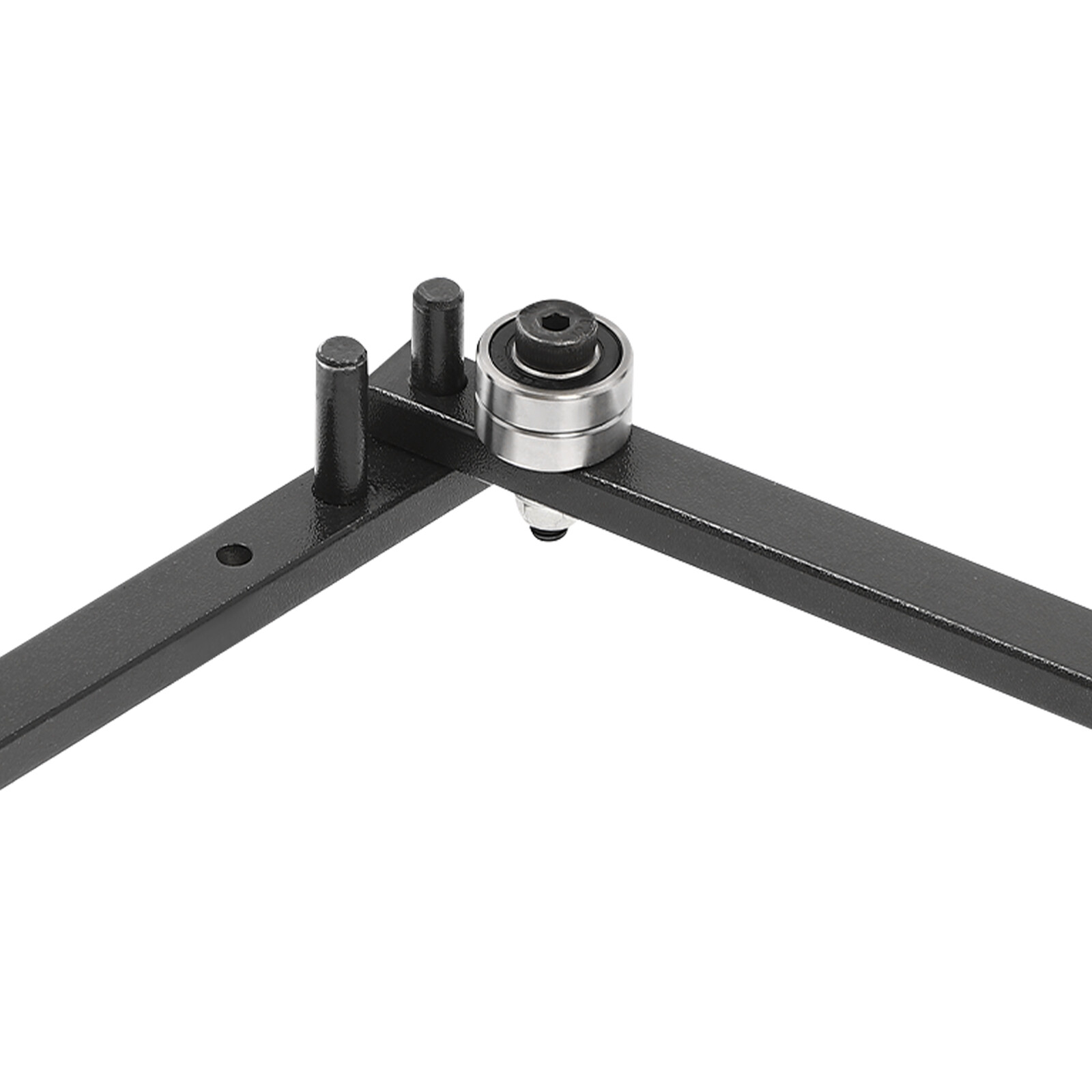 0-180° Hand Bender Manual Bending Bender Mini Flat Bar Rod Bender Black 2mm-10mm
