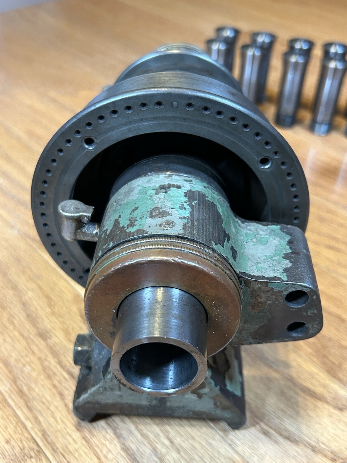 Hardinge Cataract Lathe 7” 4C Headstock, tailstock, Collets And Drawbar