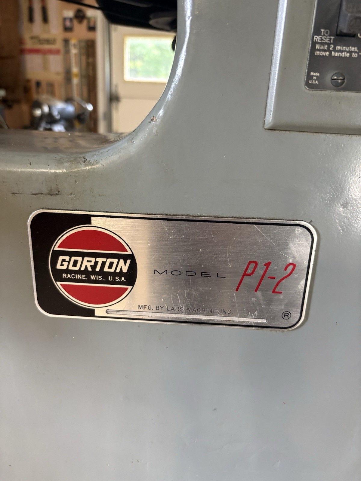 Gorton P1-2 Pantograph/Engraver with accessories