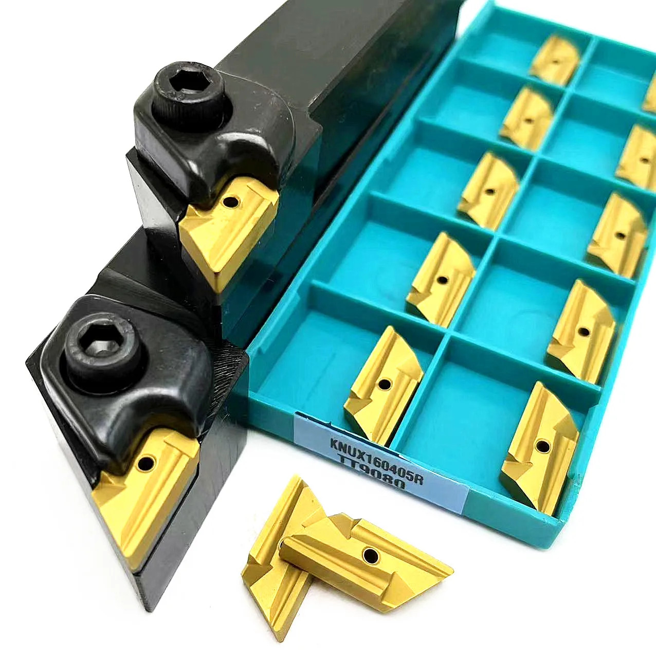 External Turning Tool Holder DKJNR2020K16-2525M16 10PCS KNUX1604R Carbide Lathe