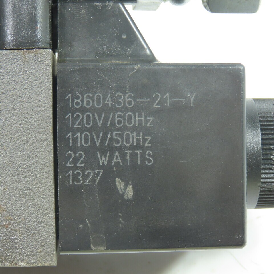 Parker D1VW020HNYCF91XB1072 120V Hydraulic Valve 5000PSI 50/60Hz 0.46A
