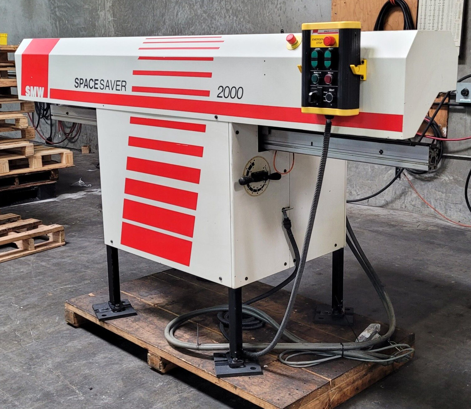 SMW SPACESAVER 2000 BARFEED, SAMECA TYPE SPAC.2000