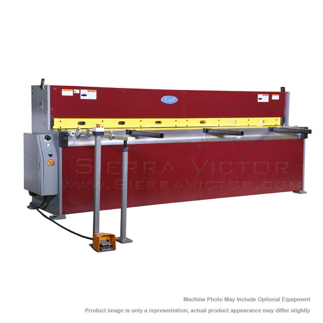 GMC HS-0610MD 6 ft x 10 ga. Hydraulic Metal Shear | 3-ph 220/440v