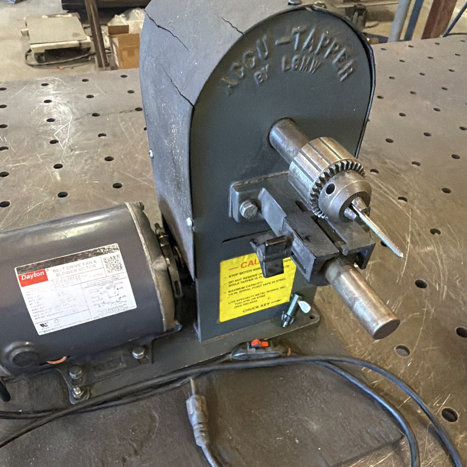 L8MW Accu-Tapper ACCUL-TAPPER Electric Tapping Machine 1/4in 115V 1725RPM