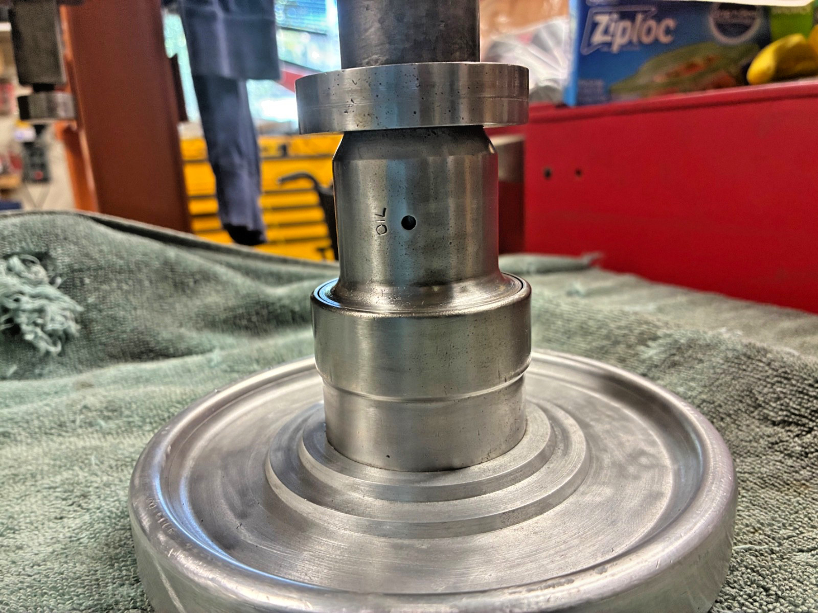 South Bend 10L 5c Collet Drawbar