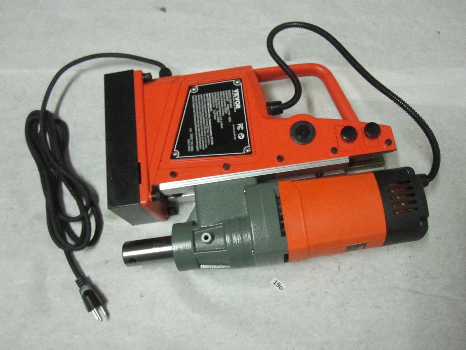 BARE 1550W Electric Drilling Machine Magnetic Drill Press Boring Power Drill