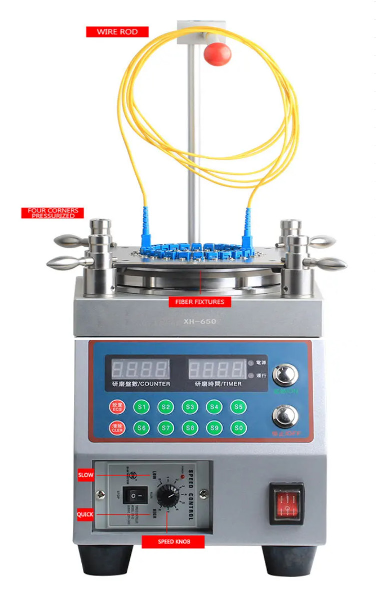 XH-650 220V 50Hz Four-Corner Pressurized Fiber Grinder Wire Grinding Machine200W