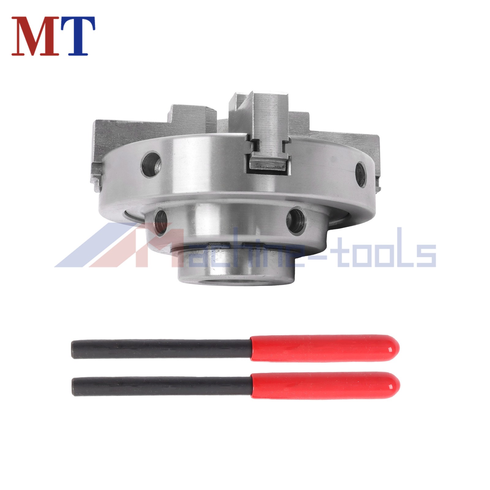 4 Inch Industrial Grade 4 Jaw Lathe Chuck 1×8 TPI Self Centering Thread