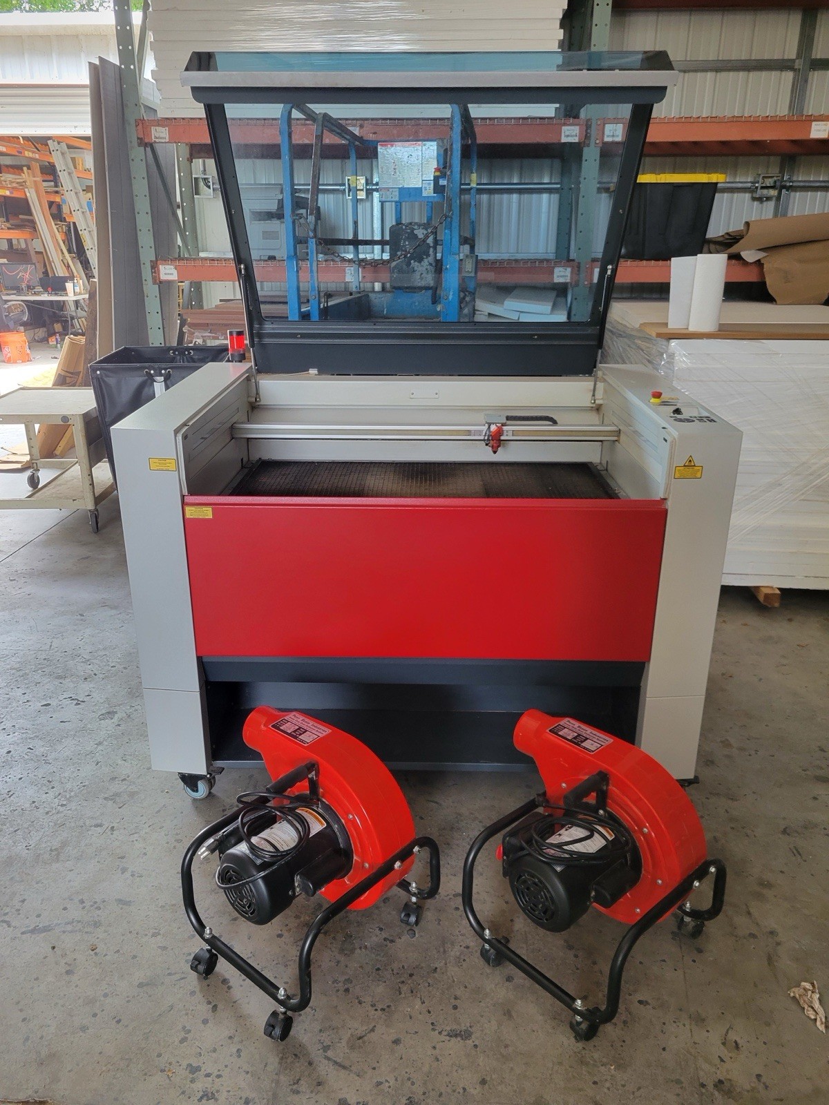 Trotec Speedy 400 CO2 CNC Laser Cutter 230 VAC 2100 W MPN 8047