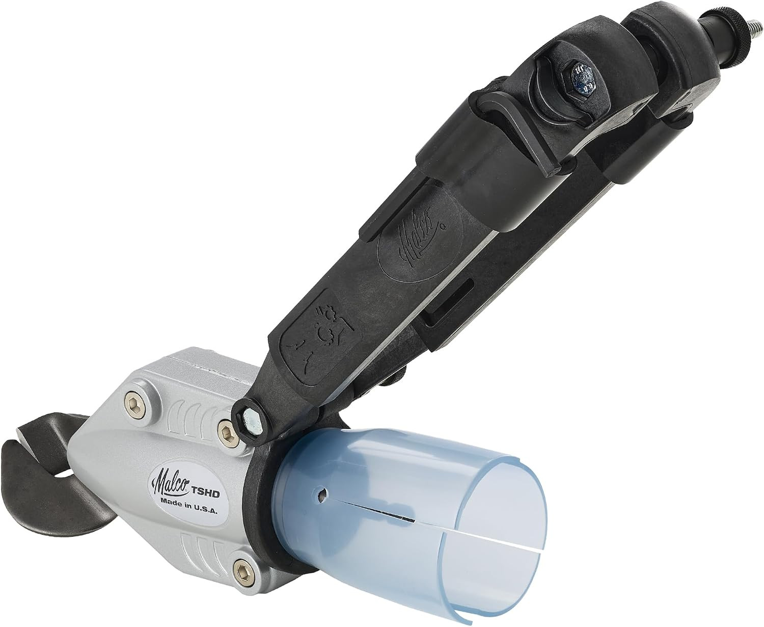 Malco TSHD Turboshear 18Ga Drill Attachment 360° Head for Corrugated Panels/Duct