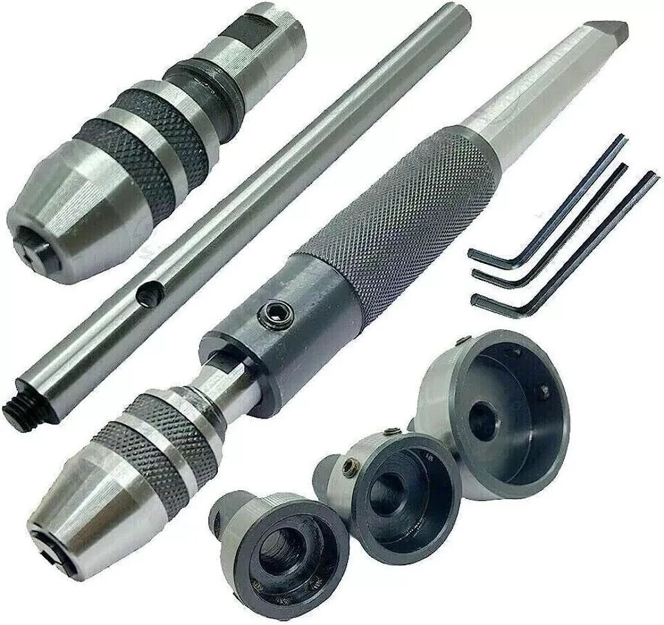 MT1 LATHE TAILSTOCK TAP AND DIE HOLDER SLIDING FLOATING TYPE SHANK ZEALINDUSTRIE