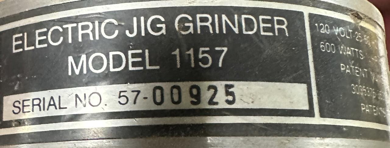 Precise 1157 Electric Jig Grinder 45000 RPM 120 V 1/2HP