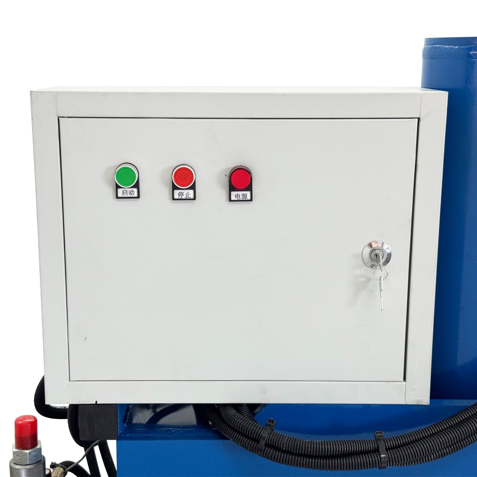 5-in-1 60 Ton Hydraulic Copper Extractor 220V 3PH Motor Stator Recycling Machine