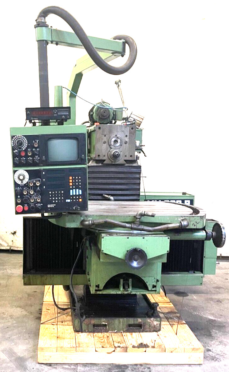 MAHO S1 147 MH 800 P HORIZONTAL/VERTICAL UNIVERSAL MILLING MACHINE