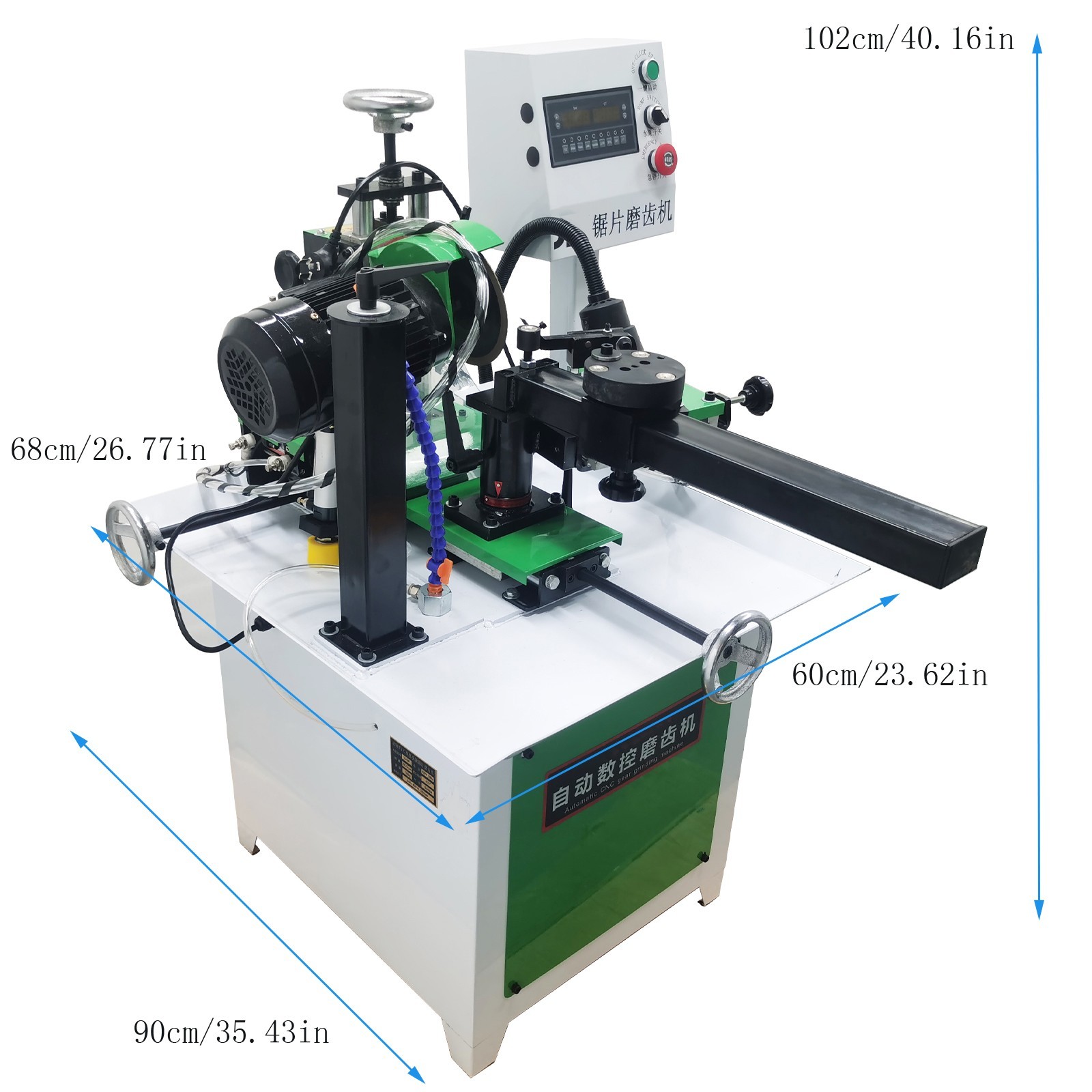 Automatic Rotating Saw Blade Grinding Machine CNC Gear Generating Grinder 220V