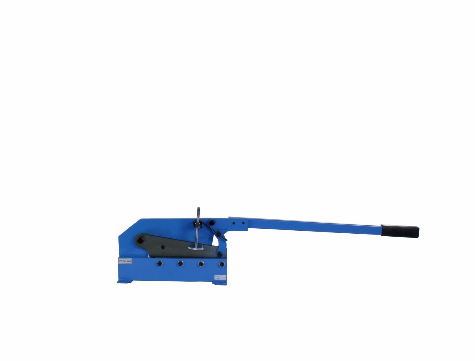 Erie Tools 12″ Benchtop Manual Plate Shear Slices Sheet Metal, Plate, and Rebar