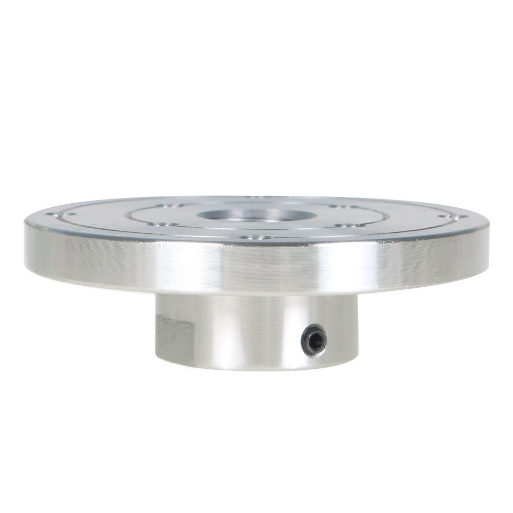 4″ Steel Wood Lathe Face Plate 1″ X 8tpi Threaded With Locking Set
