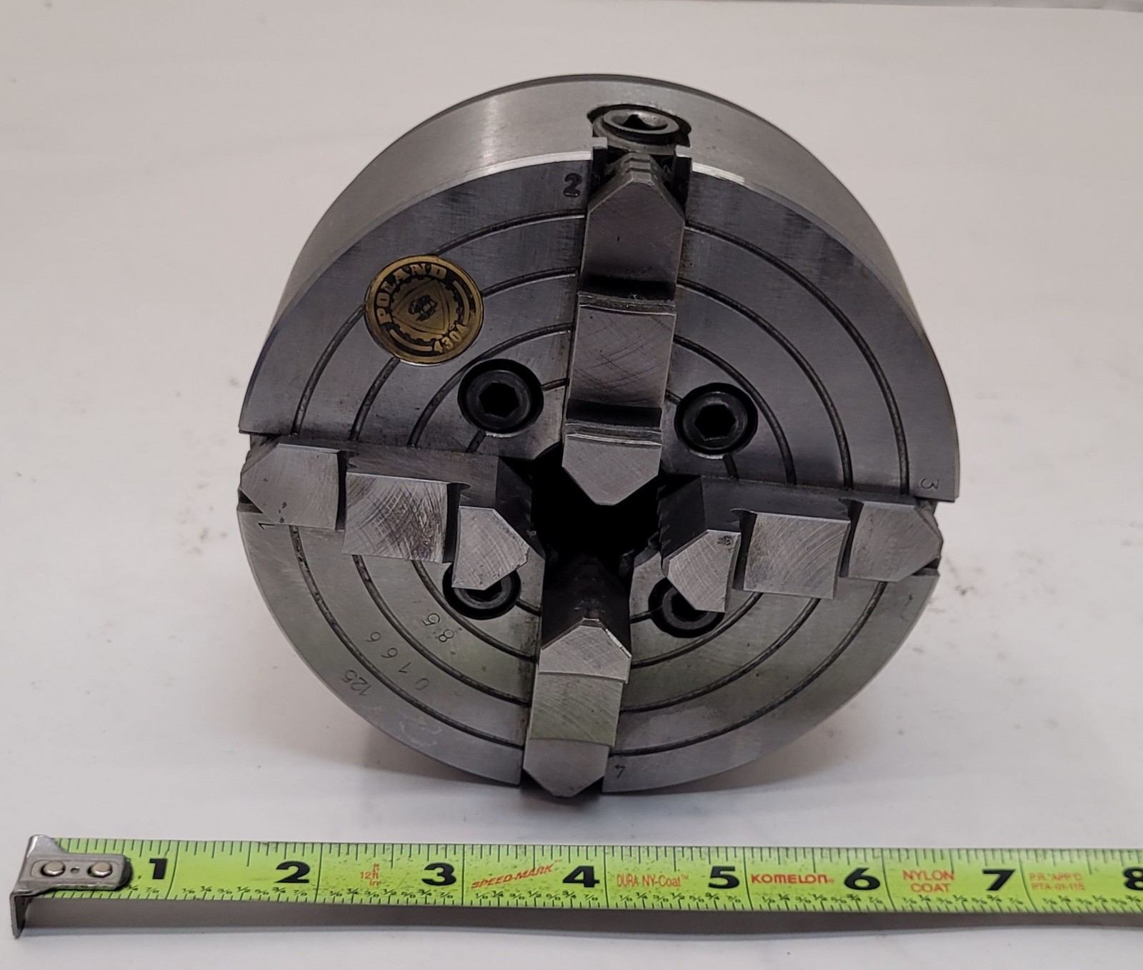 Bison – 5in – 4 Jaw 5C Collet Chuck