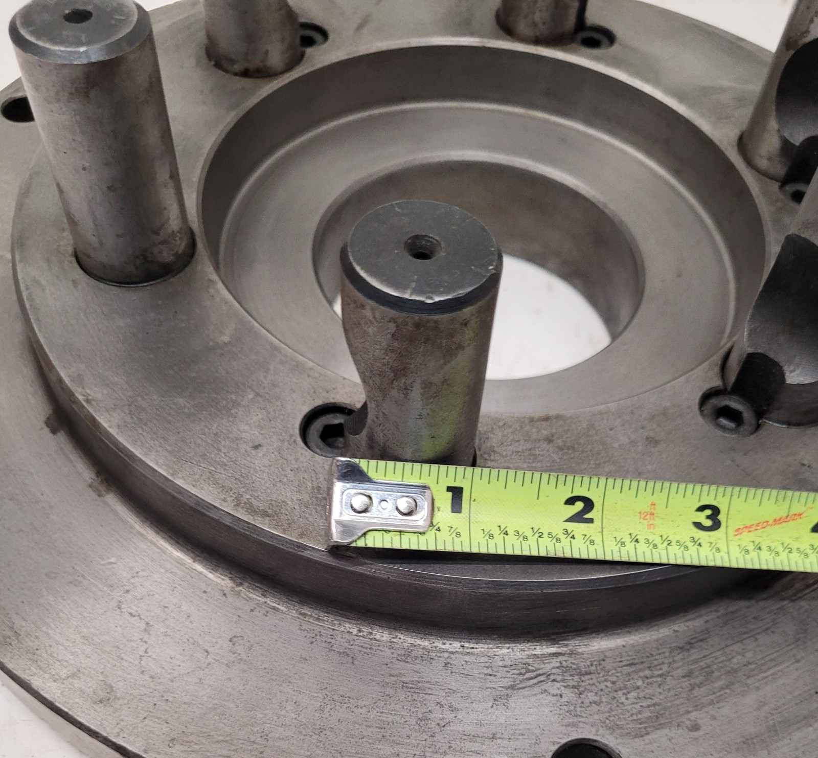Buck Chuck D1-8 Lathe Chuck Mount Adaptor – 12in Diameter