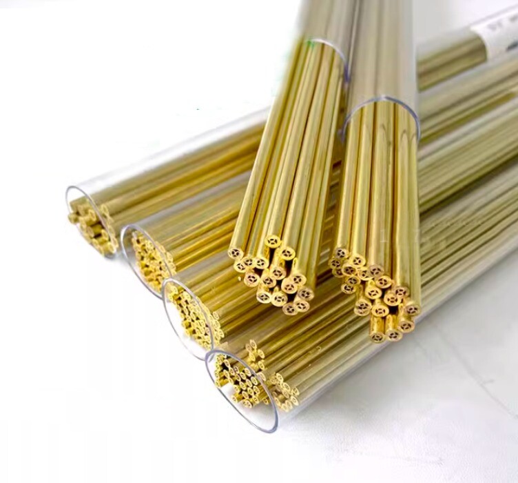 1.0-4.0*500mm Drilling EDM Electric Discharge Machine Multi-Hole Brass Tube